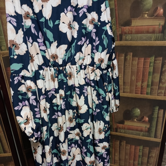 Shein Curve size 4xl maxi Flower printed dress - Picture 5 of 7
